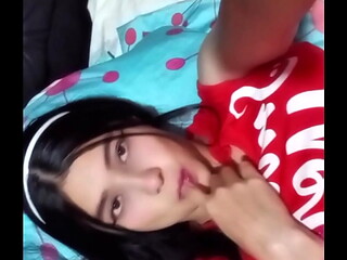 PORN ACTRESS TOUCHES HER TASTY PUSSY