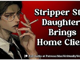Step Dad Eats Cum Out Of You [m4f] [mdom] [stripper]