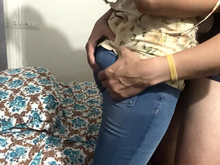 Desi Indian Wife Sex with Maid