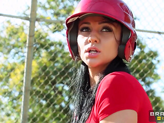 Brazzers - Playing Baseball Then This Hot Chick Takes Over My Body