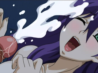 Naoki Watched On as Maho Rode Kamijou's Cock To Orgasm ( Hentai )