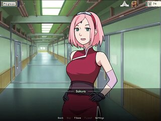 Sasuke gets it on with Sakura in this wild Naruto futa scene