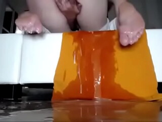 so much cum from my tight pussy fuck