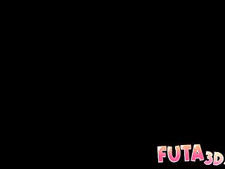 Lusty love at futanari action