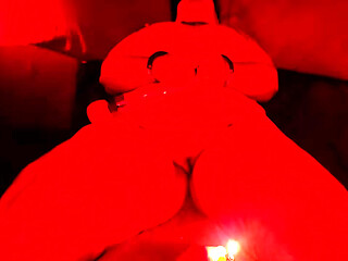 '_Whipping my slave'_s pussy, Fire Play, BDSM BBW, Red Light Videos #39