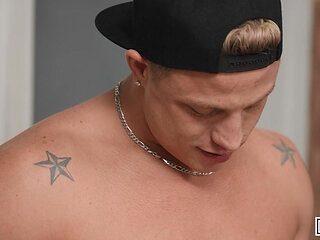 MEN - A Prank Turns Into A Steamy Bareback Fuck Between Joey Mills And Logan Aarons