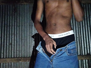 boy jarking big cock