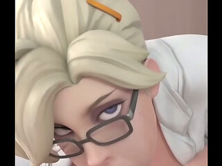 Mercy gives a blowjob (loop   rewinds)