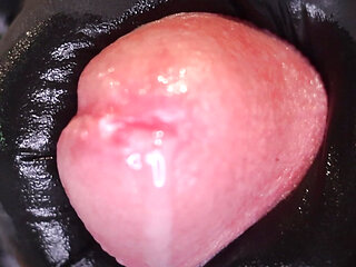 Up Close Techno Cumshot in 4k
