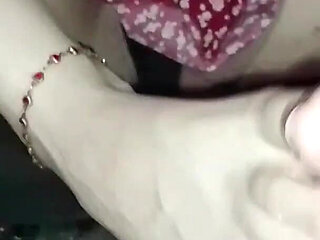 Toes and Soles in Close-up as I Have His Cock Between My Feet