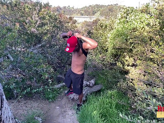Big Dick Public Jerk off! - Solo Caught