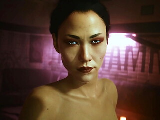 Hanako Arasaka - Hammer Club Sex Scene (Cyberpunk 2077 In-game Ultra Settings)