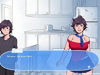 Snowy mom enjoys French porn