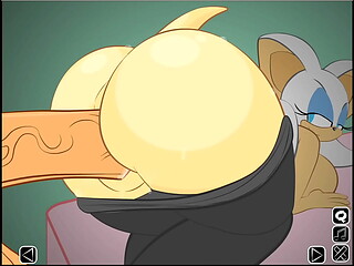 All sex scenes of Rouge The Bat in Shadow Transformed