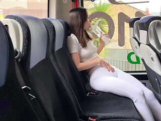 Couple makes a big mess on public transport