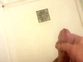 Retired Army Veteran Playing with His Cock in the Shower
