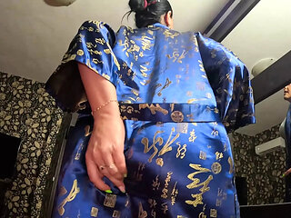 A Slutty Geisha Suck Cock and Play with Cum 274