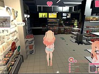 Project Exhibitionist Gameplay Part 1: Meet Ciel and Discover Her Secret
