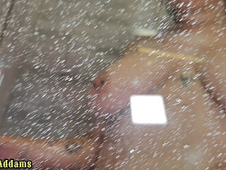 Glasschord Fetish Tits and Pussy Soap Massage Showered