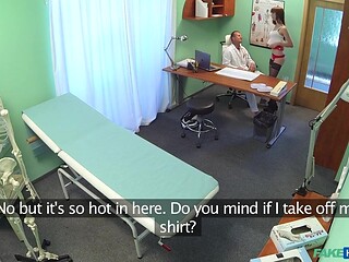 Fake Hospital turns mature MILF into sex addict