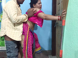 Village Desi Wife Hard-core Sex with Her Debar. When Her Husband Is Not at Home