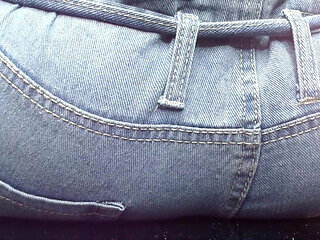 Trampled in Denim Jeans and Ass