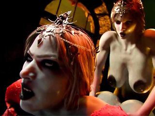 Transgender Orin Fucks Herself, Big Dick Widowmaker Gets Her Trans Hole Fucked so Good