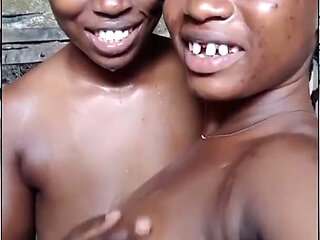 Indisputable Nigerian Lesbians Isabella and Pure