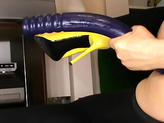 lungo dildo anale blu 3