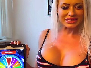 Beautiful blonde nanny and big boobed blonde MILF get pumped