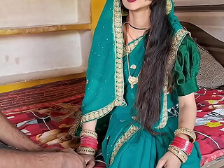 Pados wali bhabhi ko green sadi mein choda bhabhi ki chudai