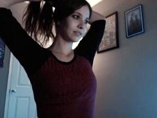 Teen Cute Italian Brunette Solo At