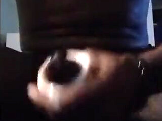 Juicy BBC cum dripping masturbation