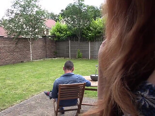 Horny redhead stepdaughter wants to get banged by her stepdad