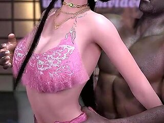 3D Cute Asian Babe Cheating with BBC