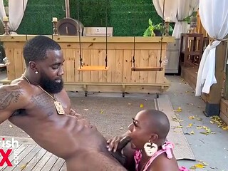 Peach Fuzz Deepthroats Ace Bigs Big Cock Outdoors