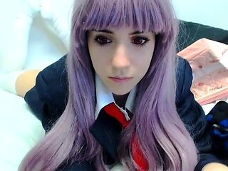 Cute Asian Chubby Teen Wild Dildo Masturbation