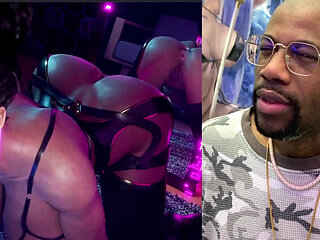 Panam Deepthroating the Fuck Out of a Hard BBC Dildo with Her Ass Exposed, Huge Ass Slut Fucked by a BBC