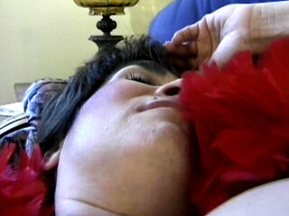 Hairy French MILF with big tits fucked by BBC