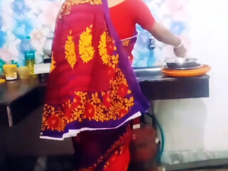 Busty Bhabi Gets Pounded In The Kitchen By Her Devar.