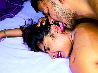 Aniket licked Tejaswini's pussy and fucked her with a penis.