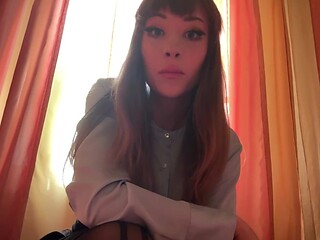 Cutie uses strapon to dominate bad boys