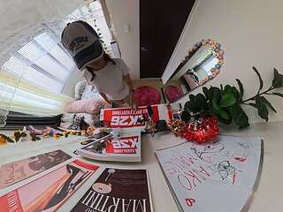 POV Im Folding Laundry and Watching You Watch Me Gets so Horny I Grab My Vibrator