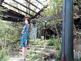Japanese MILF enjoys outdoor sex with her husband
