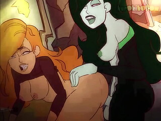 Kim possible Kim x Shego Futa