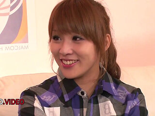 Intense JAV Passion Rinka Aiuchi Delivers An Asian Blowjob Gets Creampie Orgasmically