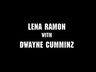 Sexy brunette slut gives a deepthroat blow job to a big-dicked black dude