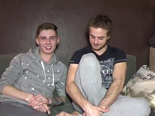 2438 The Sexy French Twink Jerome James Fucked by Morgan a Sexy Striaght Open Boy