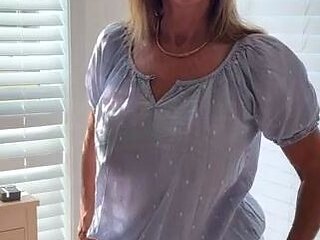 Lovely Blonde With Tight Pussy Masturbate Solo
