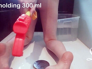 How much ENEMA can I hold?